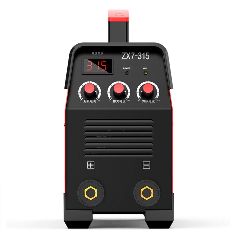 焊机220v 380v两用双电压焊机ZX7-315手提式工业焊机全套接好6米线图4