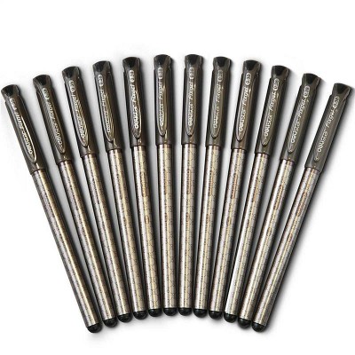 得力S43全针管中性笔芯 0.38mm（20支装）黑/红/蓝
