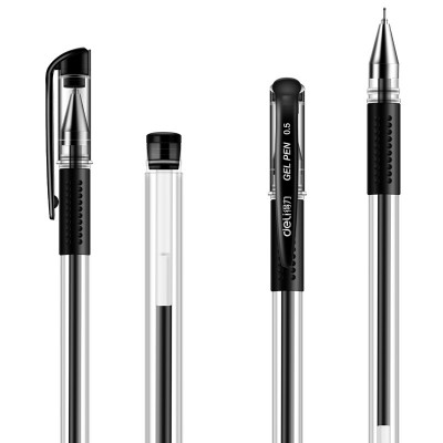 半针管中性笔芯笔 0.5mm（20支装）黑/红/蓝