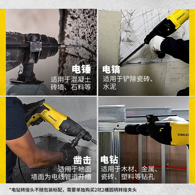 京东JOY联名款电锤套装 2KG 800W SHR263KA-A9图7