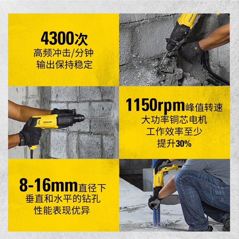 京东JOY联名款电锤套装 2KG 800W SHR263KA-A9图5