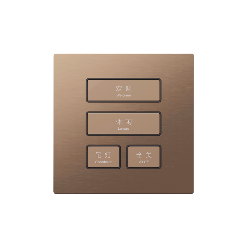 智能开关金属面板全屋智能灯光场景模式定制 已接入主流AI智能音箱可语控 可APP远程控制 RS485图3