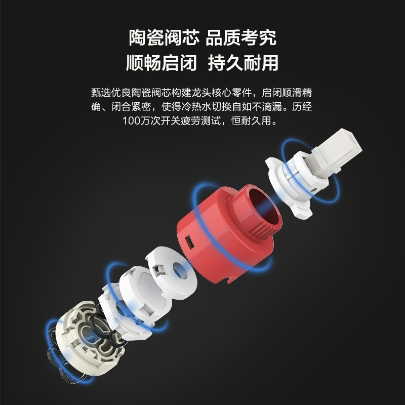 厨房龙头感应抽拉龙头可旋转红外线感应厨房龙头 【感应抽拉龙头33150】图6