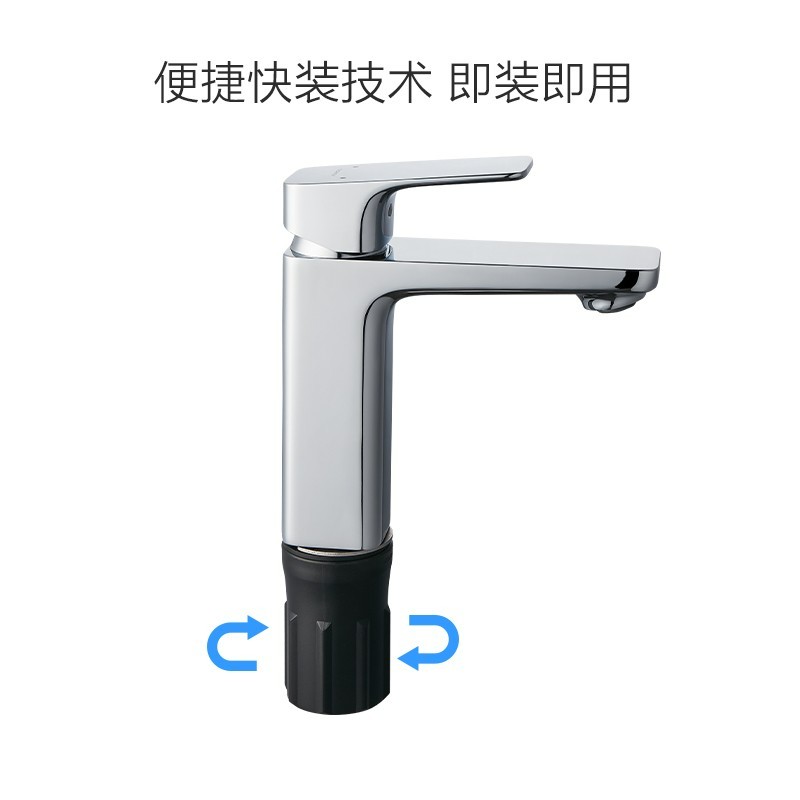 九牧净铅洗脸盆龙头台盆面盆卫生间冷热精铜冷暖洗手台下盆水龙头32349 银色图8