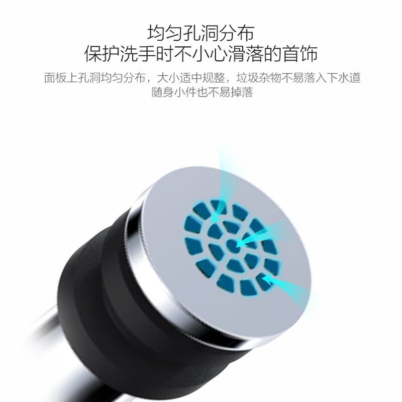 下水配件弹跳式翻版式面盆下水器下水管卫浴配件图2