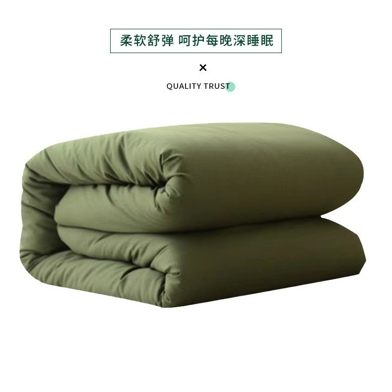 军绿棉被/条 1500mm*2000mm 热熔棉 6斤装图5