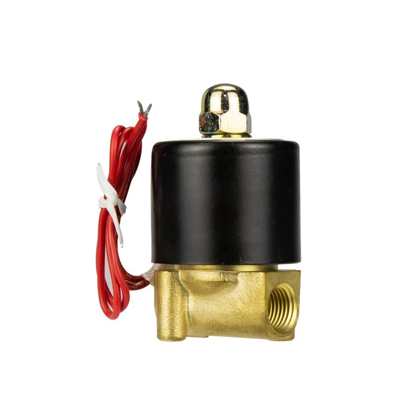 N2W160-15-DC24V 电磁阀水阀磁开关阀 气阀常闭铜 电磁水阀24V 12V电压（4分）图2