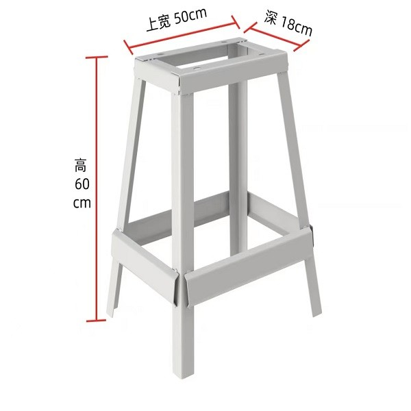 电箱支架 电箱腿铁支架（高600mm*宽500mm*深180mm ）图2