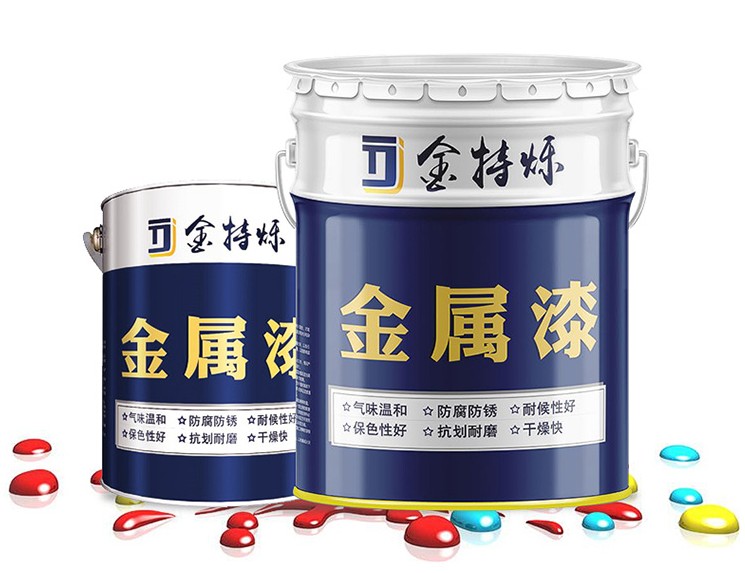 防腐耐候保光抗污 灰色油漆13kg图2