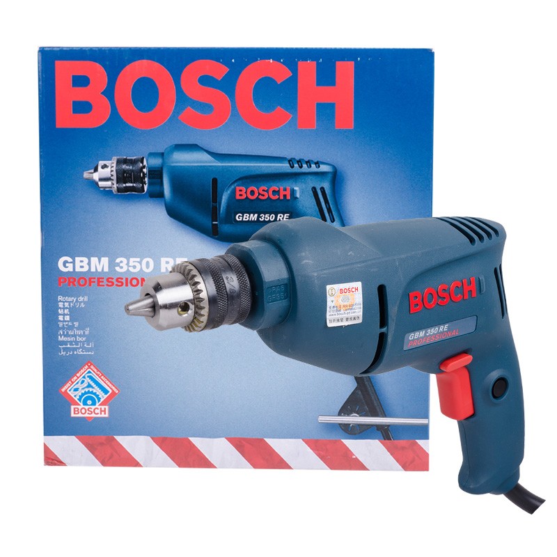 博世 手电钻 GBM 350 RE 350W, 10mm系列可调速正反转图4