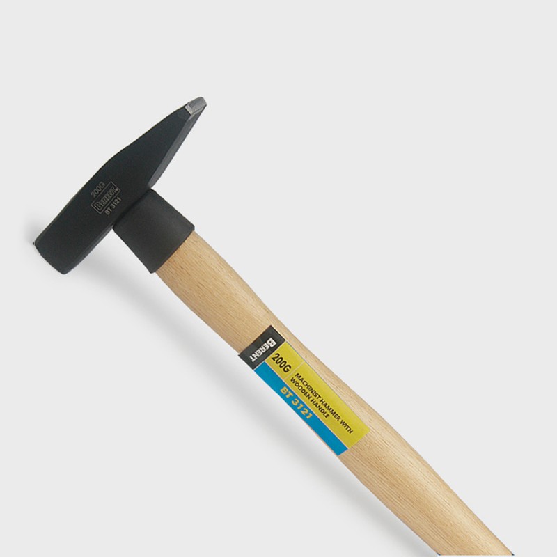 百锐工具 德式安全钳工锤（木柄)图3
