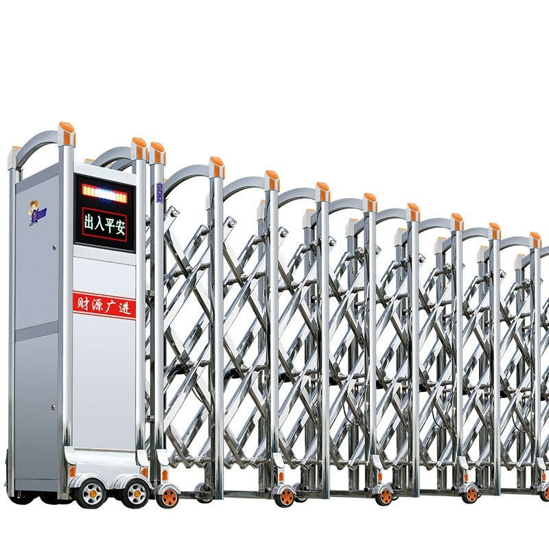 高端304品质坚固耐用 不锈钢电动门 6M 含安装图2