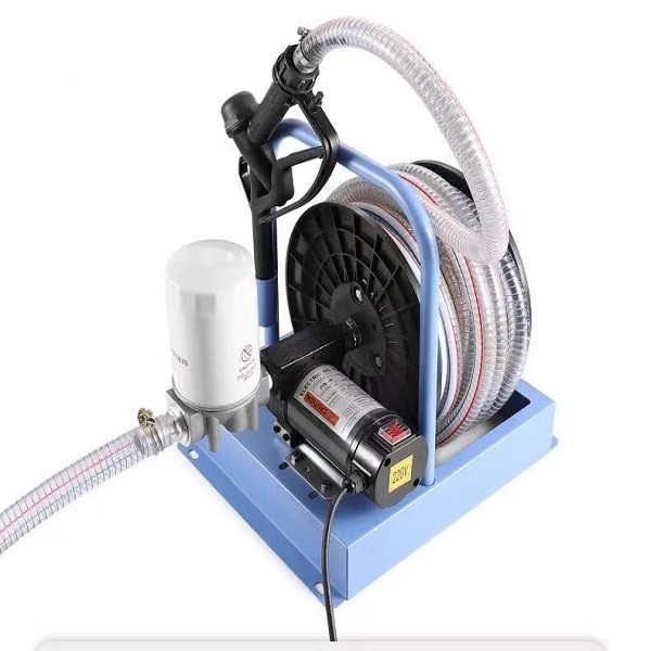 电动抽油泵 220V 卷盘泵TN+自封枪+过滤器总成图2