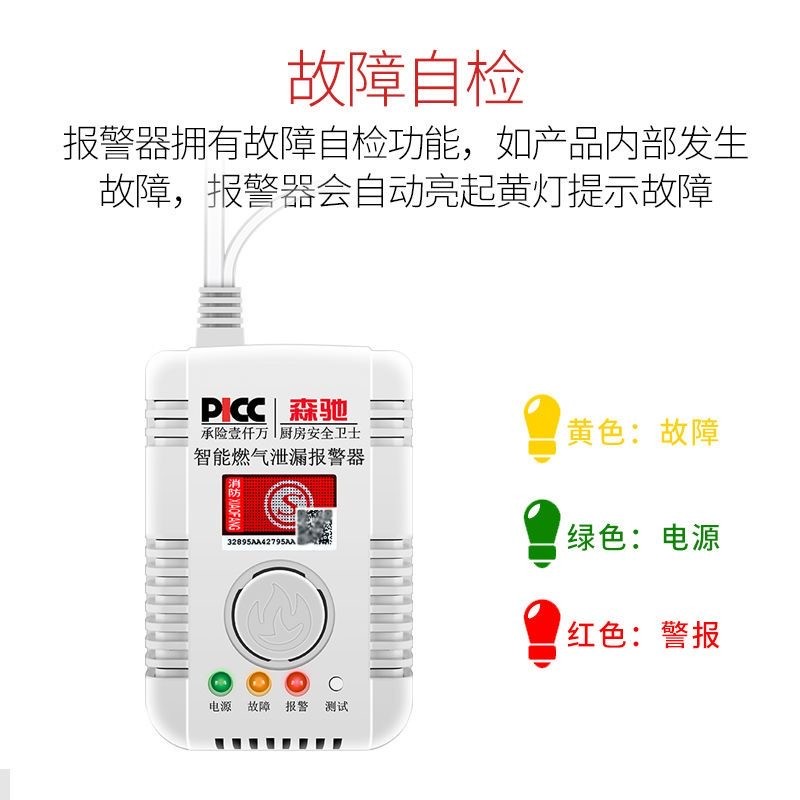 工起 燃气报警器 GQ25226-1图2