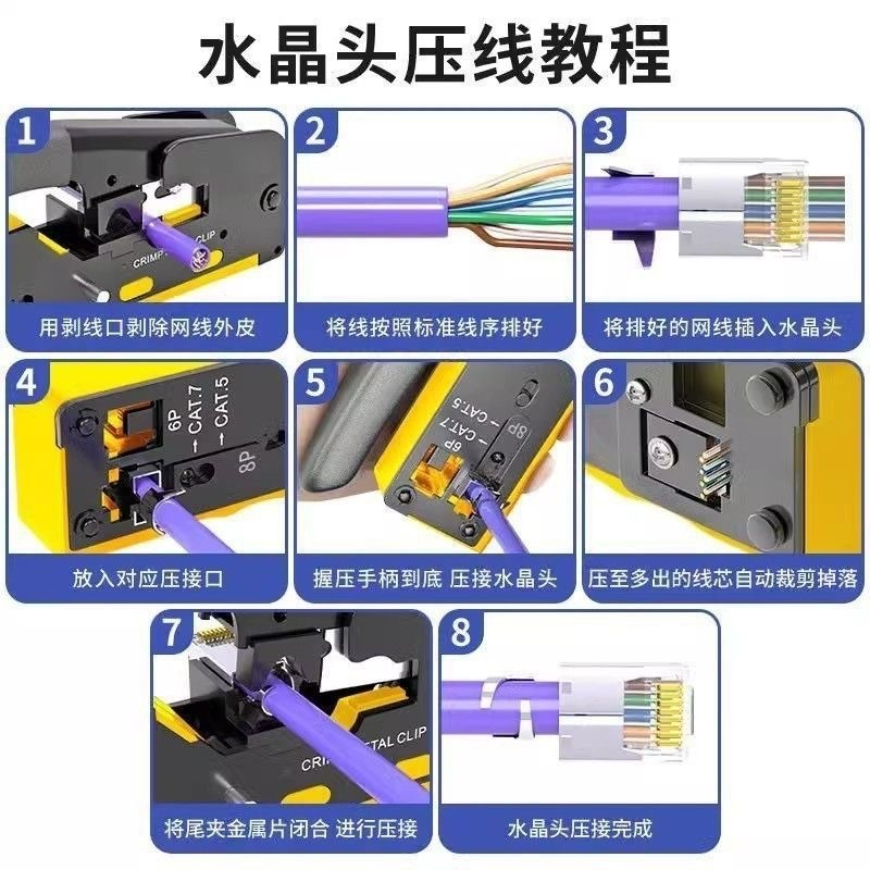 工起 七类多功能压线钳 GQ20251122图5